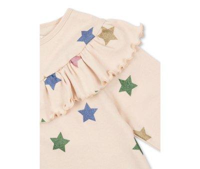 Blusa Cotone Malli Glitter Gots Star