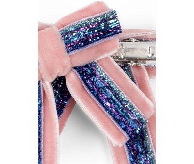 2 Barrettes  Cheveux Velvet Mellow Rose