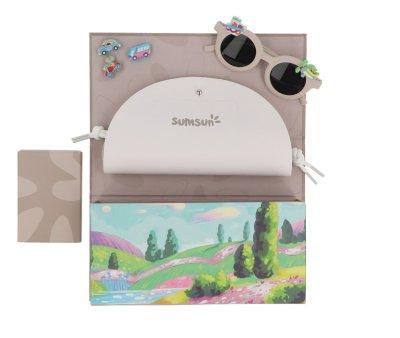 culos de sol flexveis personalizveis para veculos (4 a 6 anos)