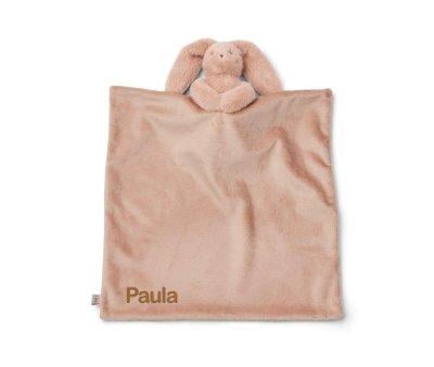 Doudou Camdon Rabbit Cuddle Cloth Pale Tuscany Personalised