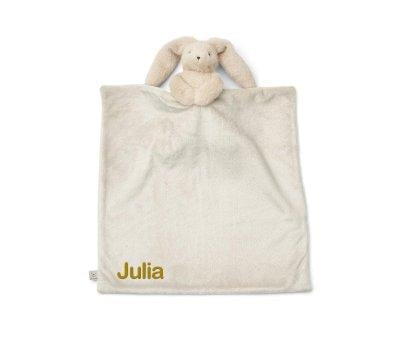 Doudou Camdon Rabbit Cuddle Cloth Mist Personalised