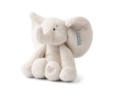 Peluche Berto Elephant BIG Sandy Personalizzabile