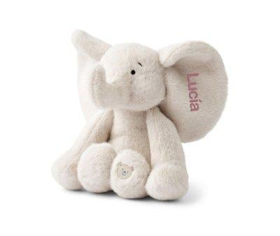 Peluche Berto Elephant BIG Sandy Personalizzabile
