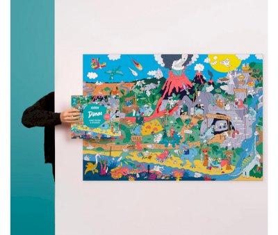 Poster XL OMY Dino + Stickers