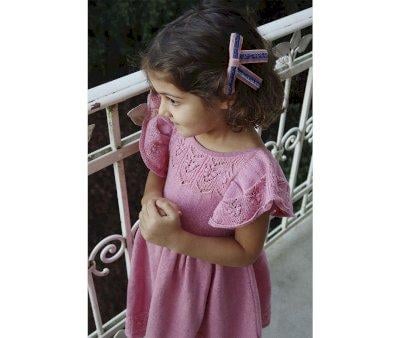 2 Barrettes  Cheveux Velvet Mellow Rose