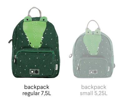 MOCHILAS TRIXIE  COCODRILO