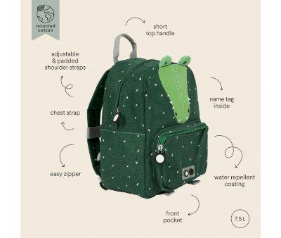 MOCHILAS TRIXIE  COCODRILO