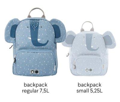 Mochila Trixie GRANDE Mrs. Elephant Personalizable