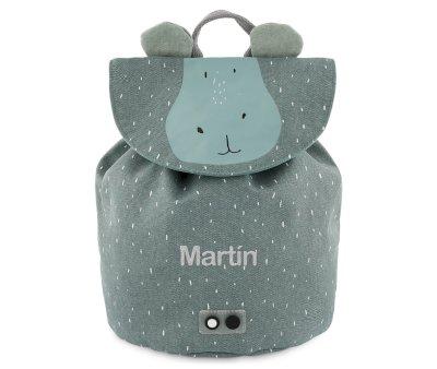 Mini Mochila Trixie Mr. Hippo Personalizable