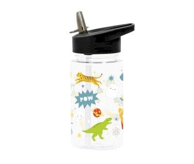 Gourde en Plastique avec Paille Galaxy 450 ml