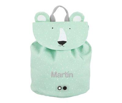 Mini Mochila Trixie Mr. Polar Bear Personalizable