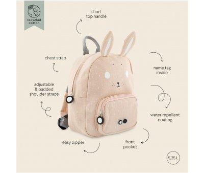 Small Trixie Backpack Mrs.Rabbit Personalised