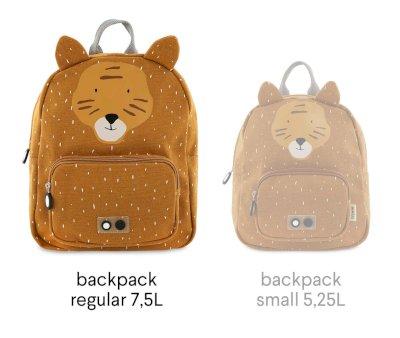 Mochila Trixie GRANDE Mr. Tiger Personalizable