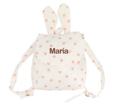 Mochila Pequea Impermeable Conejo Lapinou Latte