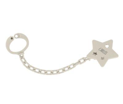 Portasucchietto Personalizzabile Stella Grigio