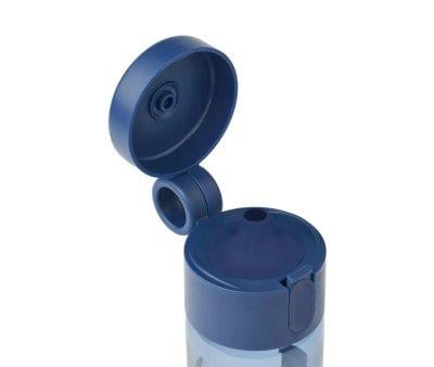 Tritan Bottle Clemence Robots/Indigo Blue 350ml