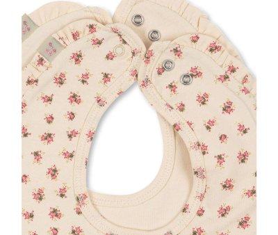 Pack of 2 Bibs Buttercream/Bloomie