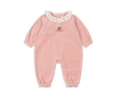 Combinaison Miffa avec Volant Mellow Rose GOTS