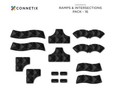 Connetix 16 - Roads Ramps & Intersections Pack