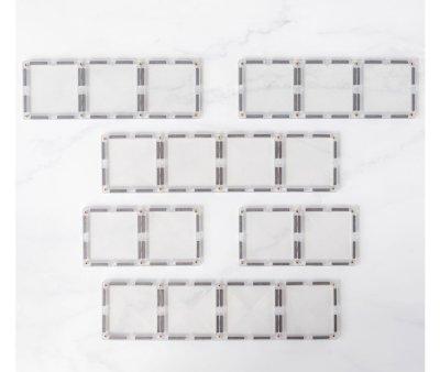 Connetix 12 - Clear Rectangle Pack