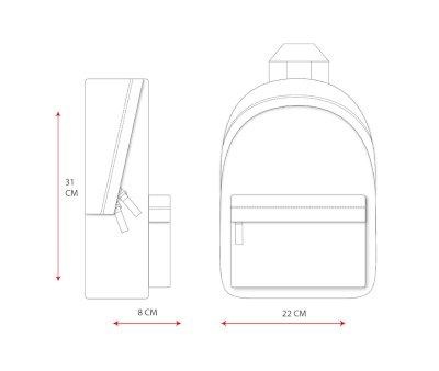 Mochila Infantil Pret Think Happy Thoughts Ocean Personalizable
