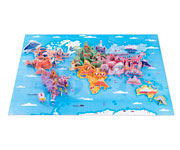 Puzzle ducatif Curiosits du monde