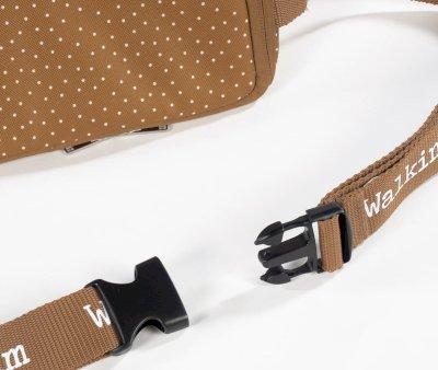Cadeira alta porttil Poppy Canela Polka Dot