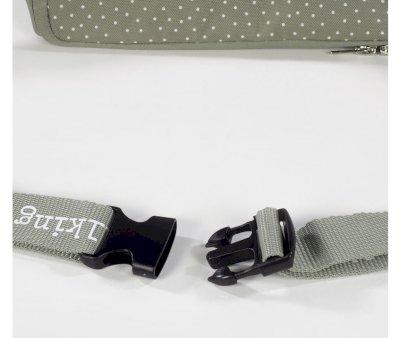 Seggiolone Portatile Pois Poppy Moss
