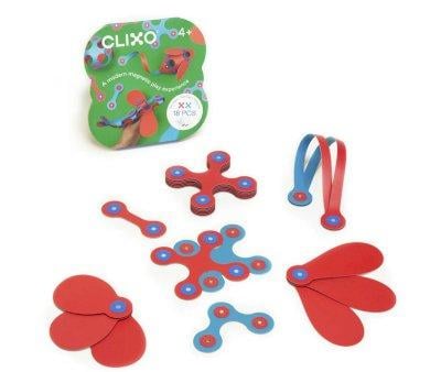 Pacote Itsy - Flamingo/Turquesa, 18 peas