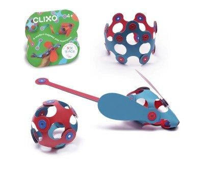 Pacote Itsy - Flamingo/Turquesa, 18 peas