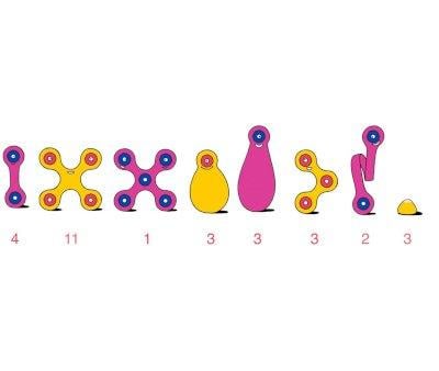 Crew Pack - Pink/Yellow 30 pezzi
