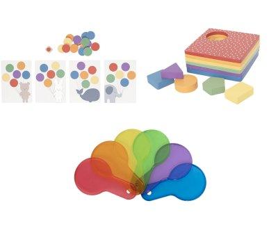 Jogue e Aprenda Caixa de cores