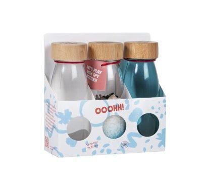 Pack 3 Sensory Bottles Ice