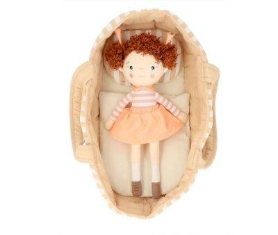 Boneca Pequena Peach Castanha Penteado