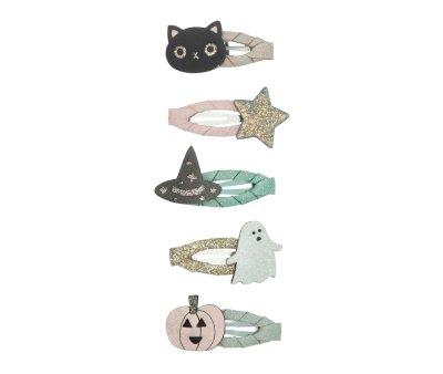 5 Barrettes Halloween