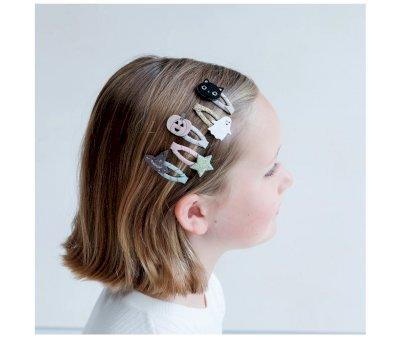 5 Barrettes Halloween