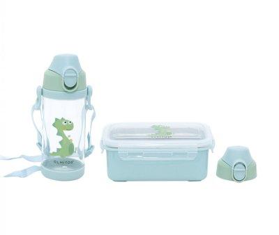 Pack Lunch Bottle and Lunchbox Dragon
