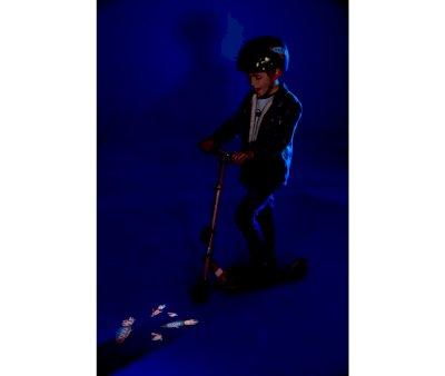 Lanterna Micro Floor Light Rocket Projector para scooters