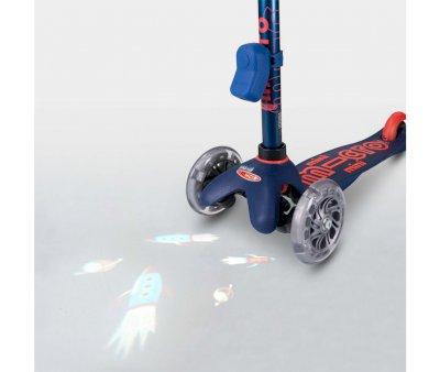 Lanterna Micro Floor Light Rocket Projector para scooters
