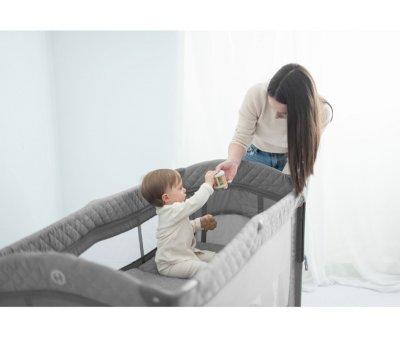 Lettino da Viaggio Co-sleeping Grey