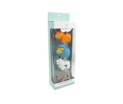 Set of 4 Animal Bath Toys