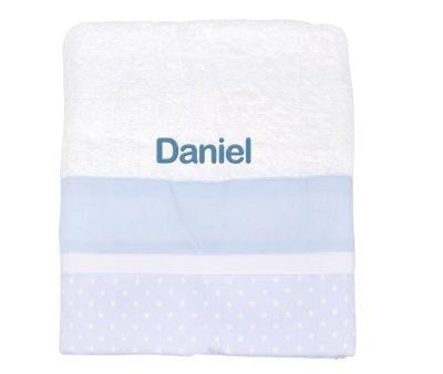Toalla de Bao Classic Star Azul Personalizable