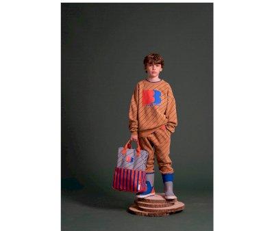 Grand Sac  Dos Sticky Lemon x BONMOT Stripes Stripes Personnalisable
