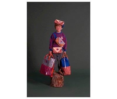Grand Sac  Dos Sticky Lemon x BONMOT Stripes Stripes Personnalisable