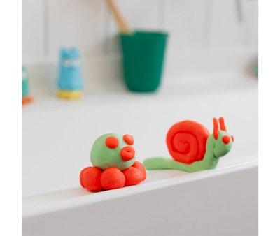 Pataploof Green / Red Bath Dough Set + Bloop