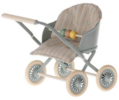 Passeggino Baby Mouse Maileg Blue