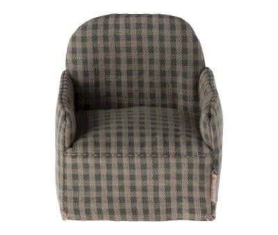 Cadeira Green Checker Mouse Maileg