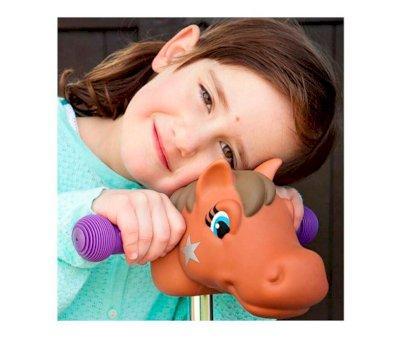 Cabeza Patinete Pony Marrn