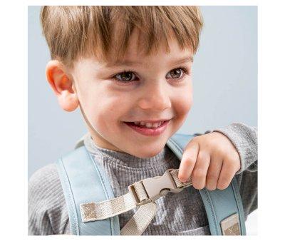 Mochila Infantil Canvas Elphee Powder Personalizable