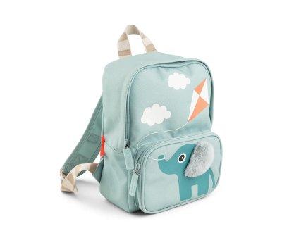 Mochila Infantil Canvas Elphee Blue Personalizable